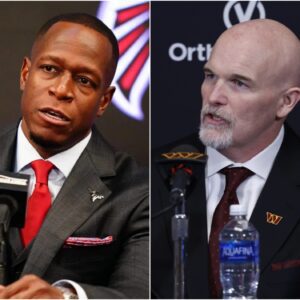 Atlanta Falcons head coach Raheem Morris angered Washington Commanders fans when he sent a letter requesting the NFL to reduce the number of Commanders fans allowed at the game from 35,000 to just 15,000 t