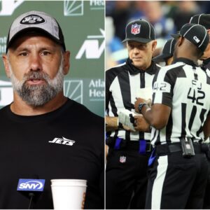 New York Jets head coach Jeff Ulbrich continues to shock by stating that he will push for the suspension of the officiating crew that handled the game between the New York Jets and Buffalo Bills t