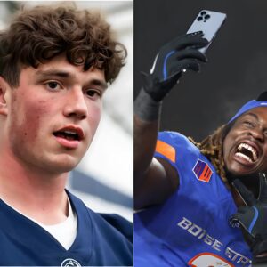 Breaking News: Boise State star Ashton Jeanty mocked superstar Drew Allar, calling him "a slow and mediocre player." Jeanty challenged Allar to a bet, where the