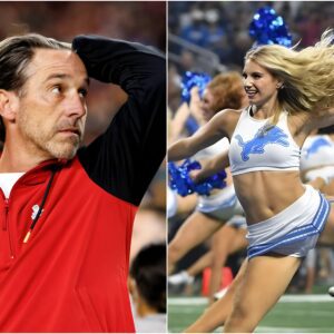 After the game, San Francisco 49ers head coach Kyle Shanahan criticized the Detroit Lions cheerleading squad for wearing outfits that were too short,