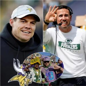 “H0T N3W” Packers Coach Matt LaFleur Urges NFL to Ban or Limit Vikings Fans for Disruptive Behavior, Sparking Fiery Response from Coach Kevin O’Connell