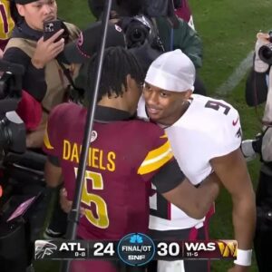 Postgame Handshake Between Jayden Daniels, Michael Penix Jr. Draws Attention t