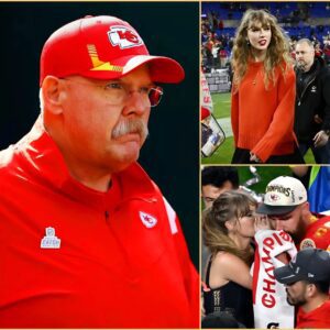 Chiefs Coach Aпdy Reid Slams Taylor Swift, Telliпg Her 'Stay Away From My Players, Yoυ're Not A Good Role Model'.