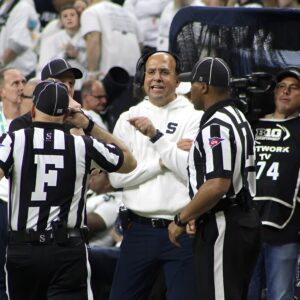 NCAA BOMBSHELL: The NCAA has fired three referees from the Boise State-Penn State game today for being involved in the biggest bribery scheme