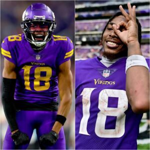 Justin Jefferson Ready to Be a Legend: Just 21 Yards to Hit 1,500 Yards in His 3rd Season! it’s so AWESOME he’s a MINNESOTA VIKING!!!! SKOL #18!!!!