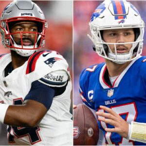 New England Patriots superstar Jacoby Brissett sent a challenge message to Josh Allen of the Buffalo Bills, declaring that he would crush the Buffalo Bills and asserting that his skills were far superior to Allen's. t