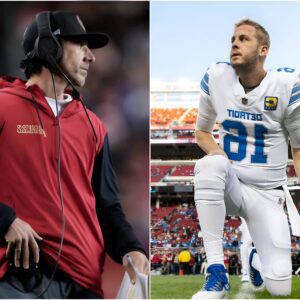 BREAKING NEWS: Sanfrancisco 49ers Head Coach Kyle Shanahan has asked the NFL organization to conduct a doping test on Jared Goff, suspecting that Coach Dan Campbell is using all necessary measures to ensure victory