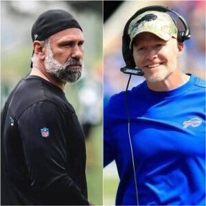 BREAKING: New York Jets Head Coach Jeff Ulbrich Rejects Humiliating 14-40 Loss to Buffalo Bills, Claims “Biased Officiating” Played a Role; Sean McDermott Responds