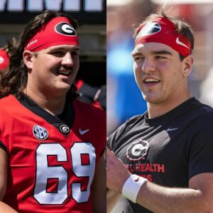 Tate Ratledge said that he entered the Georgia facility around 10 pm one night to get something he left and found Gunner Stockton studying film ahead of the Sugar Bowl t