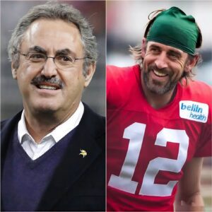 Breaking News: Vikings President Zygi Wilf Prepares to Invest Millions to Bring QB Aaron Rodgers to Minnesota to Bring Super Bowl Dream Back to Vikings