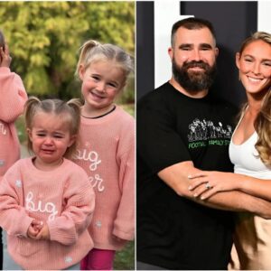 Kylie Kelce Reacts to Fan Suggesting She Should try Harder and 'Bring Genes’ for Baby No. 4 Because Other Kids Look Too Much Like Jason