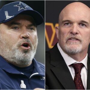 Head coach Mike McCarthy of the Dallas Cowboys stunned everyone by sending a three-word "threatening" message to the Washington Commanders ahead of their next game, leaving Dan Quinn worried and scared. t