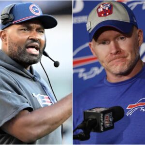 Head coach Jerod Mayo of the New England Patriots stunned everyone by sending a three-word "threatening" message to the Buffalo Bills ahead of their next game, leaving Sean McDermott worried and scared. t