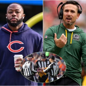 Chicago Bears head coach Thomas Brown shocked everyone by requesting the NFL organizers to change the officiating crew for the upcoming game between the Chicago Bears and Green Bay Packers, alleging that the referees had taken bribes.t