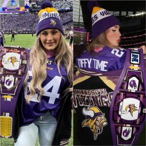 "VIKING FOREVER" Minnesota Vikings Joyously Celebrate Tiffany Stratton's Triumph as the New WWE Women's Champion