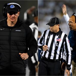 After the devastating loss to the Penn State Football, Coach Spencer Danielson refused to accept the result, stating, "We would have definitely won if the referees