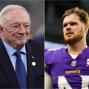 BREAKING: With his recent excellent performances, Dallas Cowboys President Jerry Jones shocked everyone when he announced that he would acquire Sam Darnold