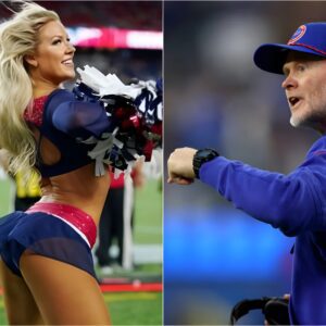 After the game, The Buffalo Bills head coach Sean McDermott criticized the New England Patriots cheerleading squad for wearing outfits that were too short, claiming that this caused the Bills players to lose focus, leading to their defeat…