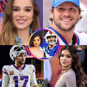 Hailee Steinfeld and Josh Allen—two stars shining brightly in their respective fields. One is a Hollywood actress and pop sensation, the other an NFL