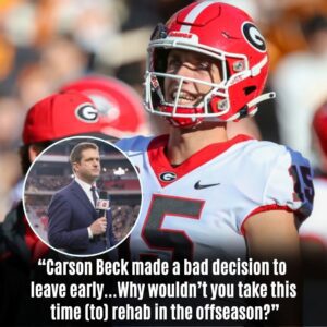 NFL draft expert thinks Carson Beck ‘made a bad decision’