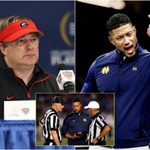 BREAKING NEWS: Head Coach Kirby Smart Sparks Outrage in the NCAA Community After Calling Referees in Georgia Bulldogs vs Notre Dame Game "Marcus Freeman's Slaves" Following Missed Penalties on Georgia Bulldogs