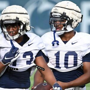 Pat McAfee is claiming that Nicholas Singleton and Kaytron Allen are “allegedly” expecting to return to Penn State football for the 2025 season