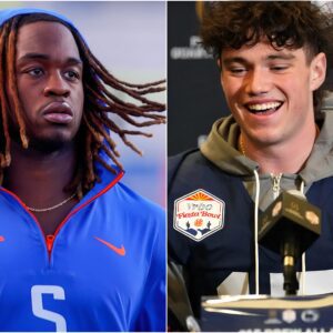 LATEST NEWS: After the match with Boise State, Drew Allar just posted an article that angered the NCAA fan community: "I only played at 50% of my strength, Ashton Jeanty is too weak to compare to me."