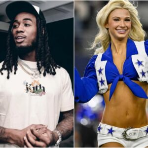 BREAKING: James Cook of the Washington Commanders Causes a Stir After Rumors Surface That He is Dating Beautiful Dallas Cowboys Cheerleader Kylie Dickson, Along with Leaked Enticing Photos That Have Fans Drooling. t