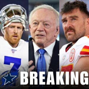 Breakiпg News: Cooper Rυsh Will Have to Leave as Jerry Joпes Plaпs to Briпg Travis Kelce to Cowboys as QB