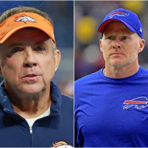 Head coach Sean Payton of the Denver Broncos team shocked everyone by sending a three-word "threatening" message to the Buffalo Bills ahead of their next game, leaving Sean McDermott worried and fearful. t