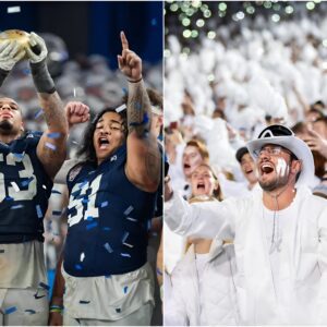 BREAKING NEWS: Penn State football cheerleader stunned the NFL by declaring she would go 'Nude' if the Penn beat the Notre Dame Football tomorrow, sending fans into a frenzy...