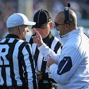 BREAKING NEWS: Referees in the game between Penn State and Notre Dame have been suspended as the game showed the referees overlooked countless fouls by the Notre Dame.