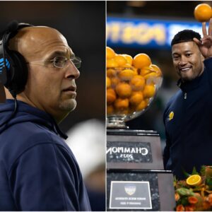 Breaking: Head Coach James Franklin of the Penn State football stirred controversy by calling the Notre Dame Football the “dirtiest” team of the 2024 season after a 24-27 loss.