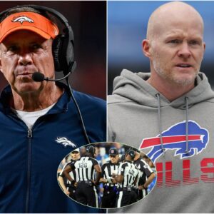 Denver Broncos head coach Sean Payton shocked everyone by requesting the NFL organizers to change the officiating crew for the upcoming game between the Denver Broncos and Buffalo Bills, alleging that the referees had taken bribes. t