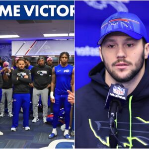 Josh Allen Sends a 7-Word Message to Buffalo Bills Locker Room as Year Old Promise Resurfaces in Wildcard Win