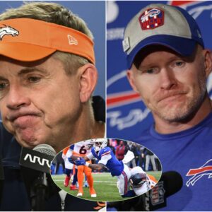 Denver Broncos' head coach Sean Payton caused a stir on social media when he requested the organizers to review the scoring moment of the Buffalo Bills in the second half and demanded the game result be canceled. t