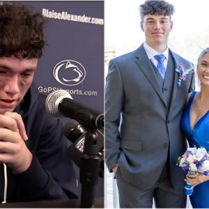 SAD NEWS: Penn State Teammates and Fans Shed Tears, Pray together for Quarterback Drew Allar and His Girlfriend After Heartbreaking Announcement...