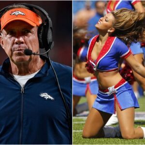 After the game, Denver Broncos head coach Sean Payton criticized the Buffalo Bills cheerleading squad for wearing outfits that were too short, claiming that this caused the Denver Broncos players to lose focus, leading to their defeat... t