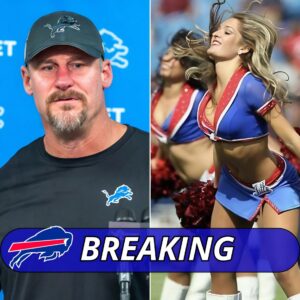 BREAKING: After the game, Detroit Lions head coach Dan Campbell criticized the Buffalo Bills cheerleaders for wearing short outfits, claiming that it distracted the Lions players, leading to their loss. t