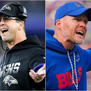 BREAKING NEWS: The president of the Baltimore Ravens team, John Harbaugh sent a three-word warning message that directly impacts the position of head coach Sean McDermott.... t