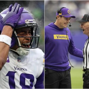 NFL has issued a warning and fined Minnesota VIkings head coach Kevin O'Connell $32,000 for misconduct after he shouted "f*** you" three times following a personal foul call in the game against Los Angeles Rams involving Justin Jefferson