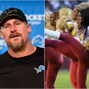 HOT NEWS: Detroit Lions coach Dan Campbell shocked by requesting that the Washington Commanders cheerleaders not wear overly short outfits that reveal sensitive areas, affecting the Detroit Lions players...tO