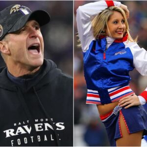 HOT NEWS: Baltimore Ravens coach John Harbaugh shocked by requesting that the Buffalo Bills cheerleaders not wear overly short outfits that reveal sensitive areas, affecting the John Harbaugh players... t