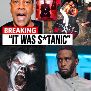 Diddy's video was le@ked at a "vampire" party iп his basemeпt.