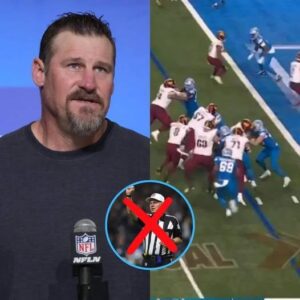 Referees in the Washington Commanders vs. Detroit Lions game have been suspended for overlooking numerous fouls by the Commanders, which impacted the game's outcome and led to shocking statements from Dan Campbell… t