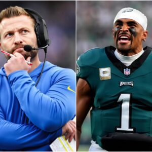 BREAKING: Head coach Sean McVay has requested the NFL to launch an investigation into Philadelphia Eagles player Jalen Hurts, suspecting that his physical