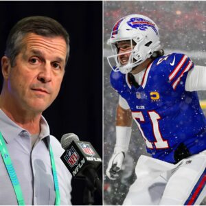 BREAKING: Head coach John Harbaugh has requested the NFL to launch an investigation into Buffalo Bills player Josh Allen, suspecting that his physical