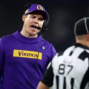 SHOCKING: NFL has issued a warning and fined Vikings head coach Kevin O’Connell $40,000 for misconduct after he shouted “F*** YOU” three times following a personal foul call in the game against Rams involving Sam Darnold. chidep