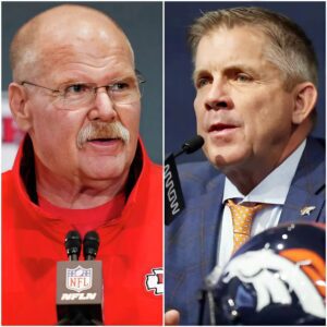 BREAKING NEWS: Coach Sean Payton denounces and presents evidence that Andy Reid paid $500,000 to a group of referees to gain an advantage in the match against the Denver Broncos, angering Kansas City Chiefs fans t