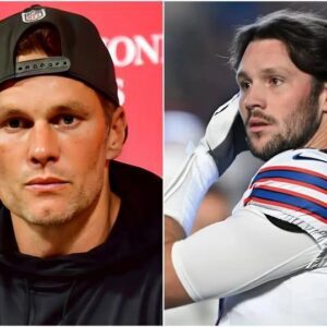 Josh Allen confidently declared: ‘I’m better than Tom Brady; comparing me to him is unfair to the efforts I’ve put in over the years… I’m the real GOAT of the NFL!’ t